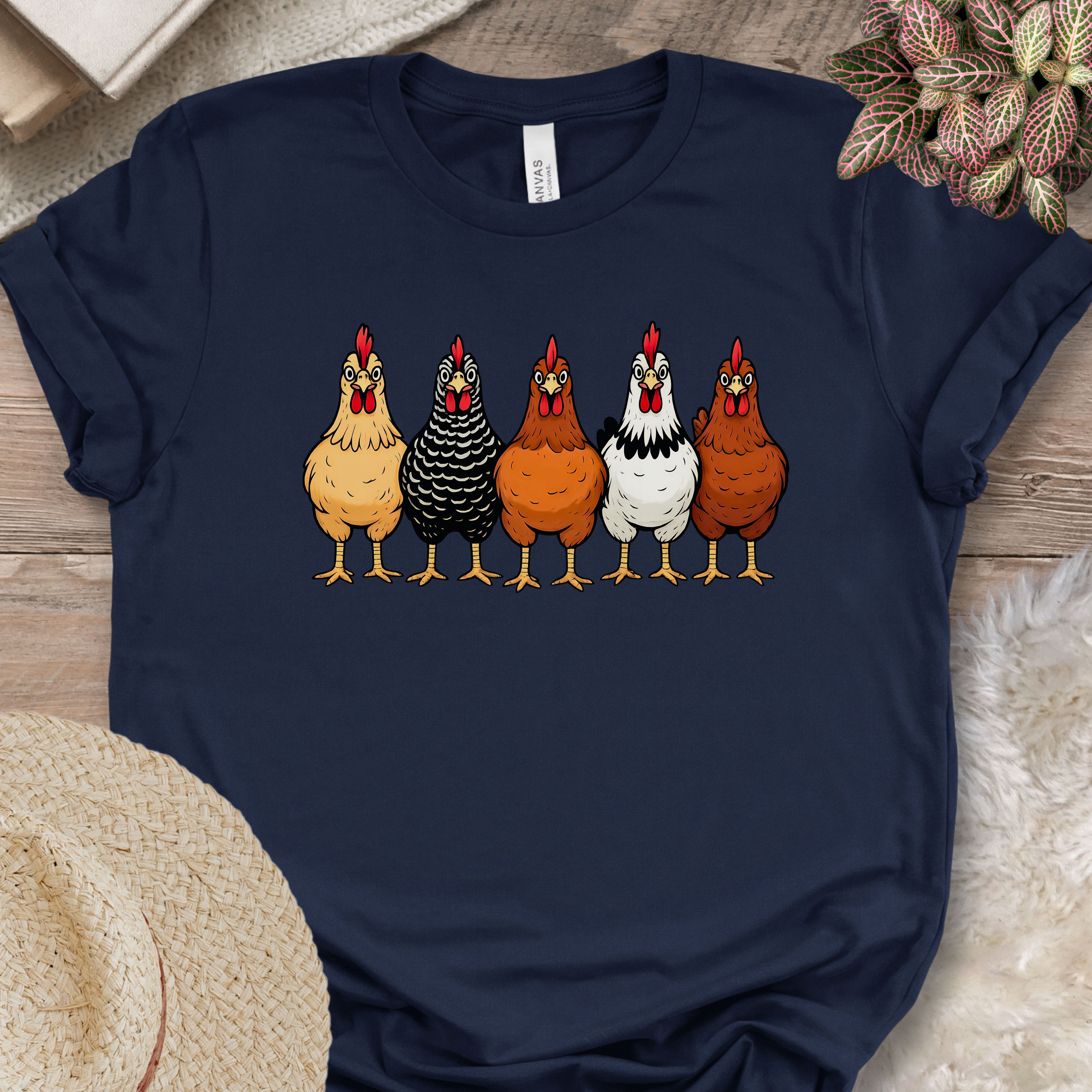 Flock Squad Vintage Chicken Tee