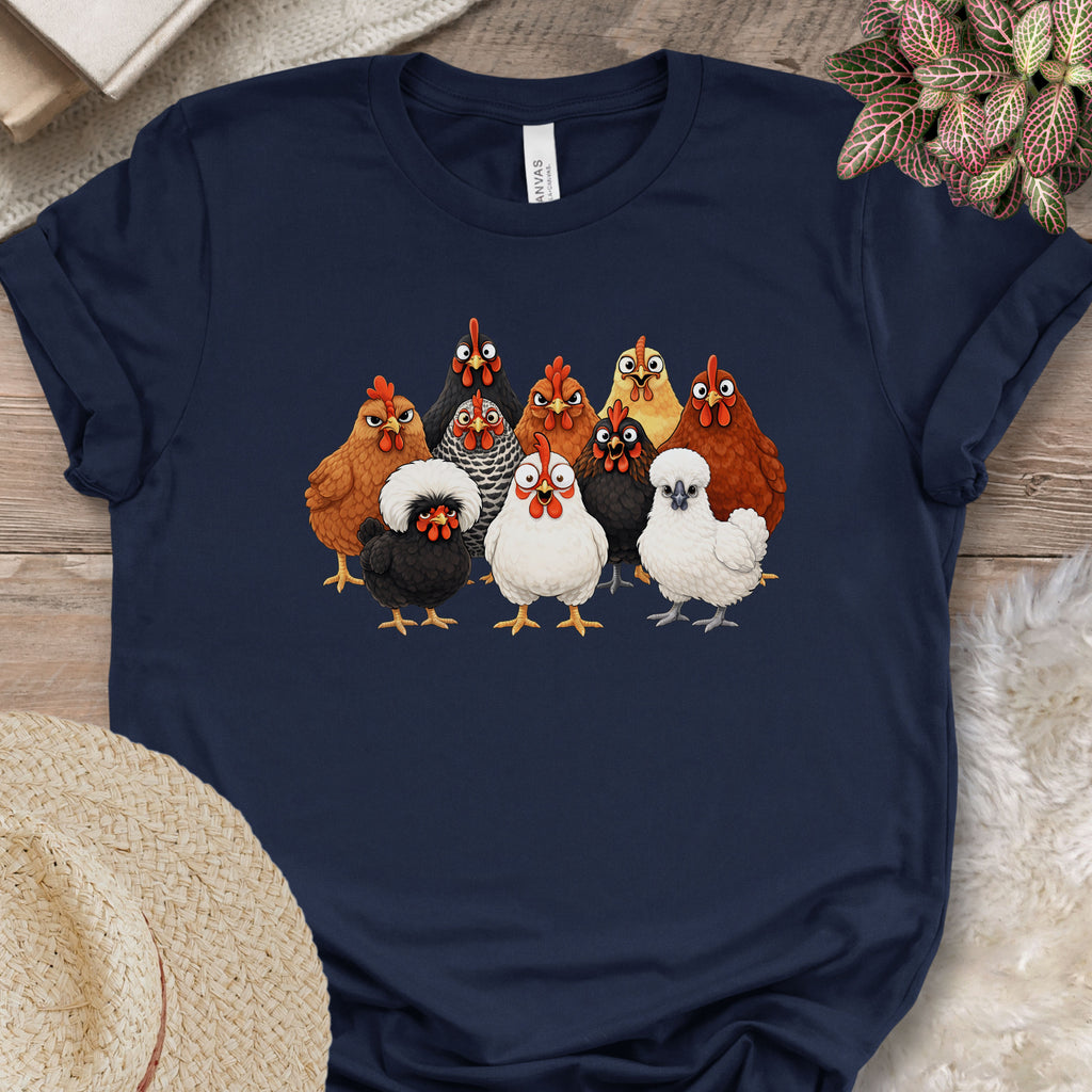 Silly Chicken Breeds Tee