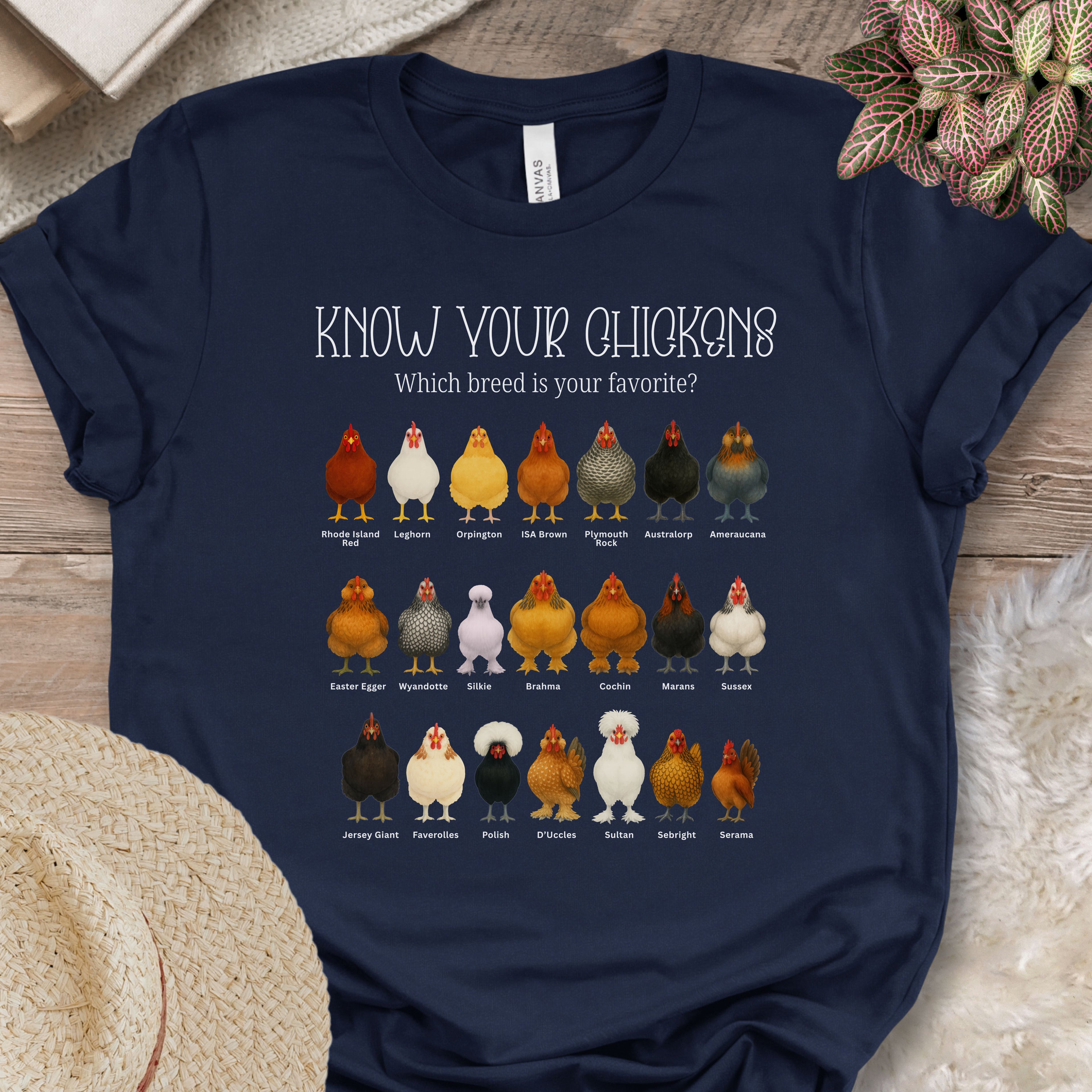 Know Your Chickens Shirt