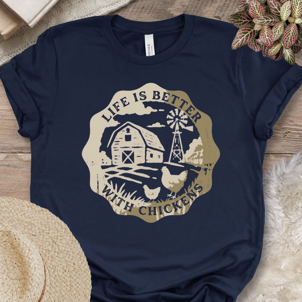 Farm Life Chickens Shirt