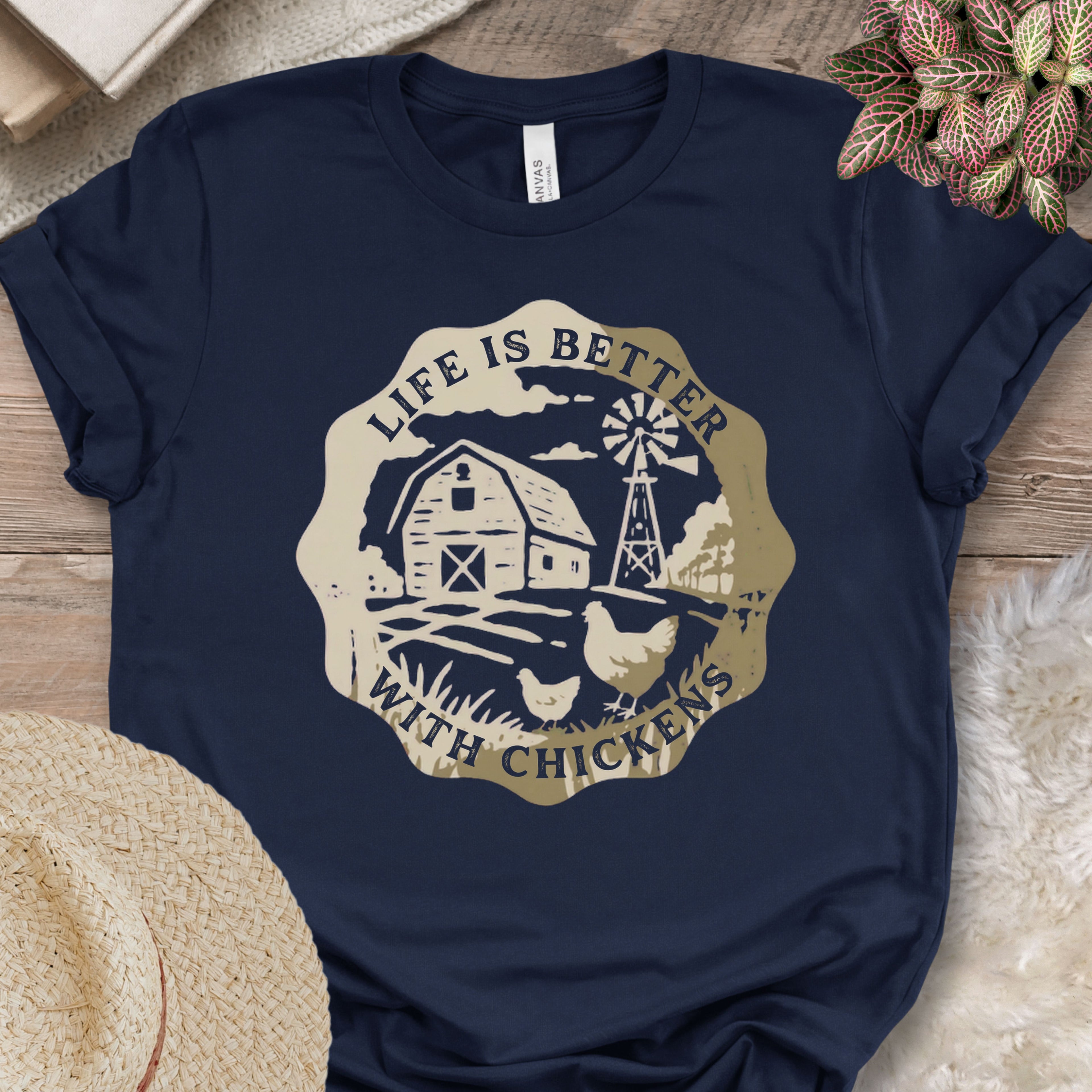 Farm Life Chickens Shirt