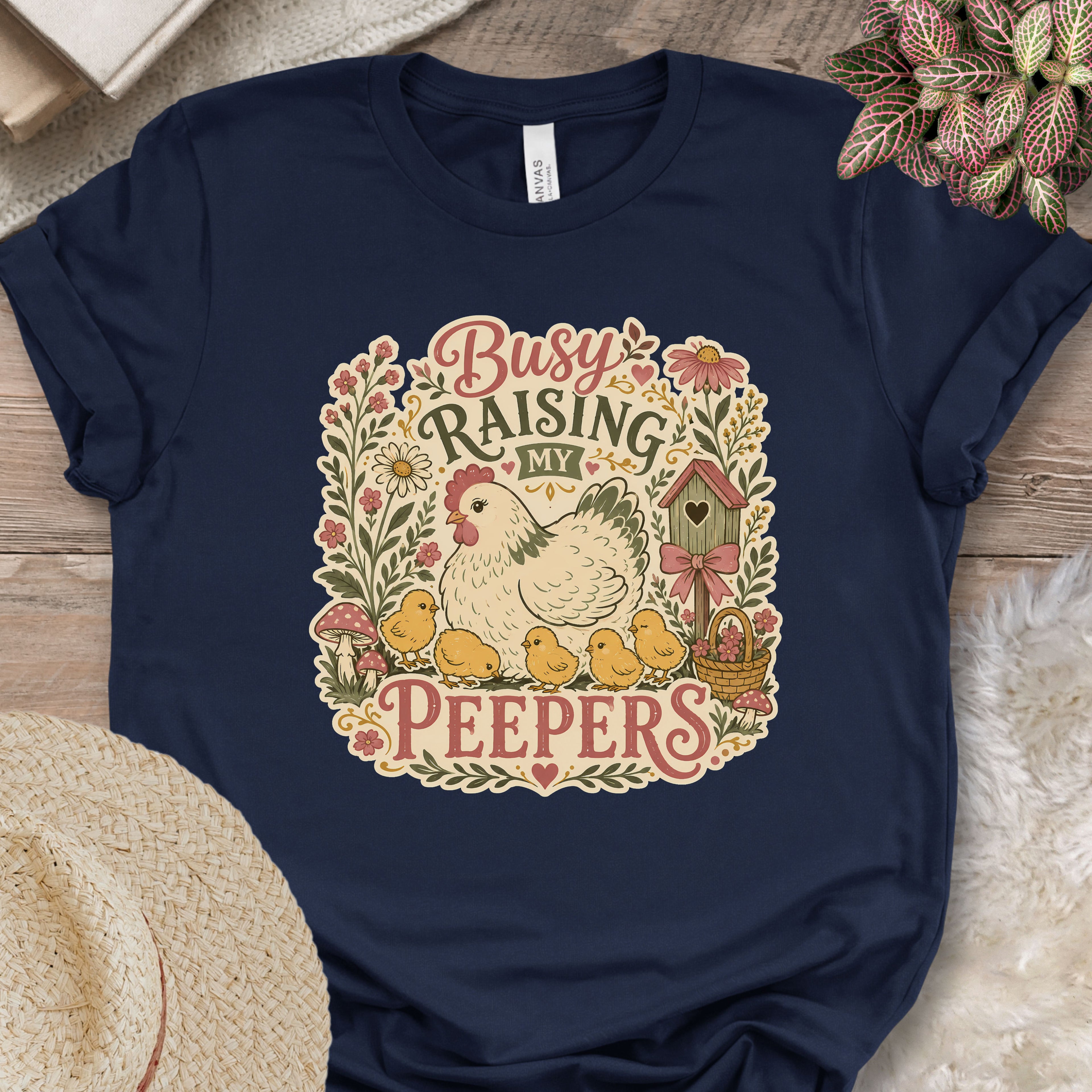 Chicken Mama Peepers T-Shirt
