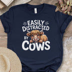 Easily Distracted by Cows Tee