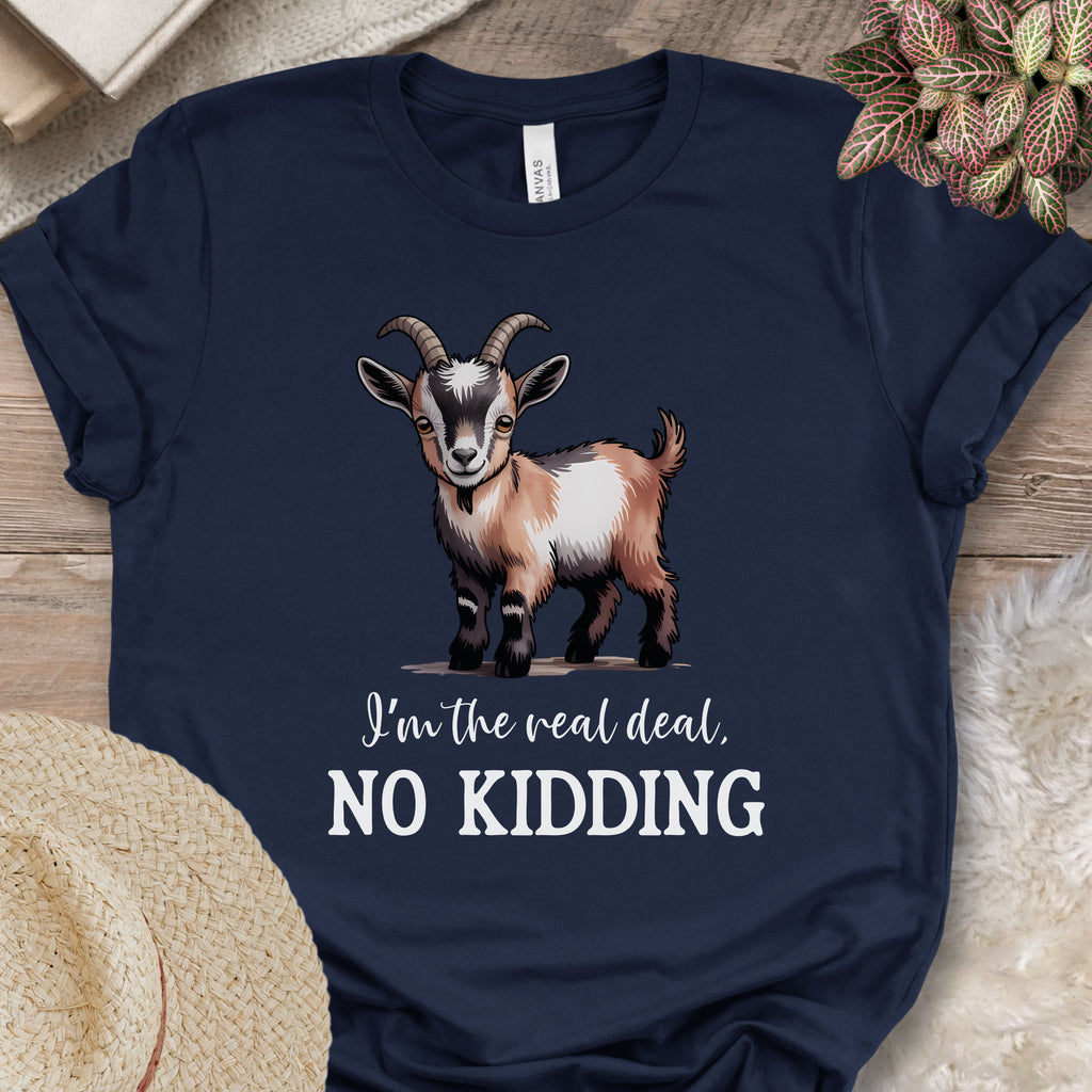 No Kidding Goat Tee