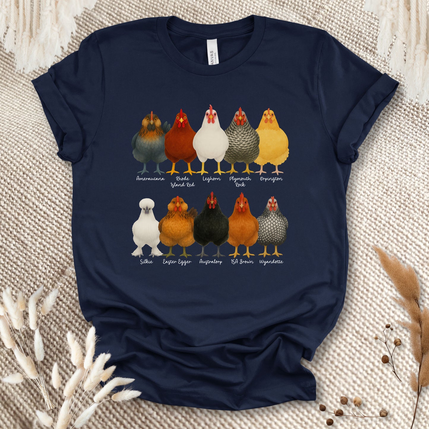 Fancy Chicken Breeds T-Shirt