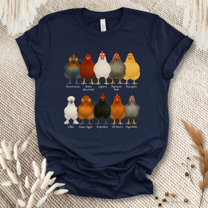 Fancy Chicken Breeds T-Shirt