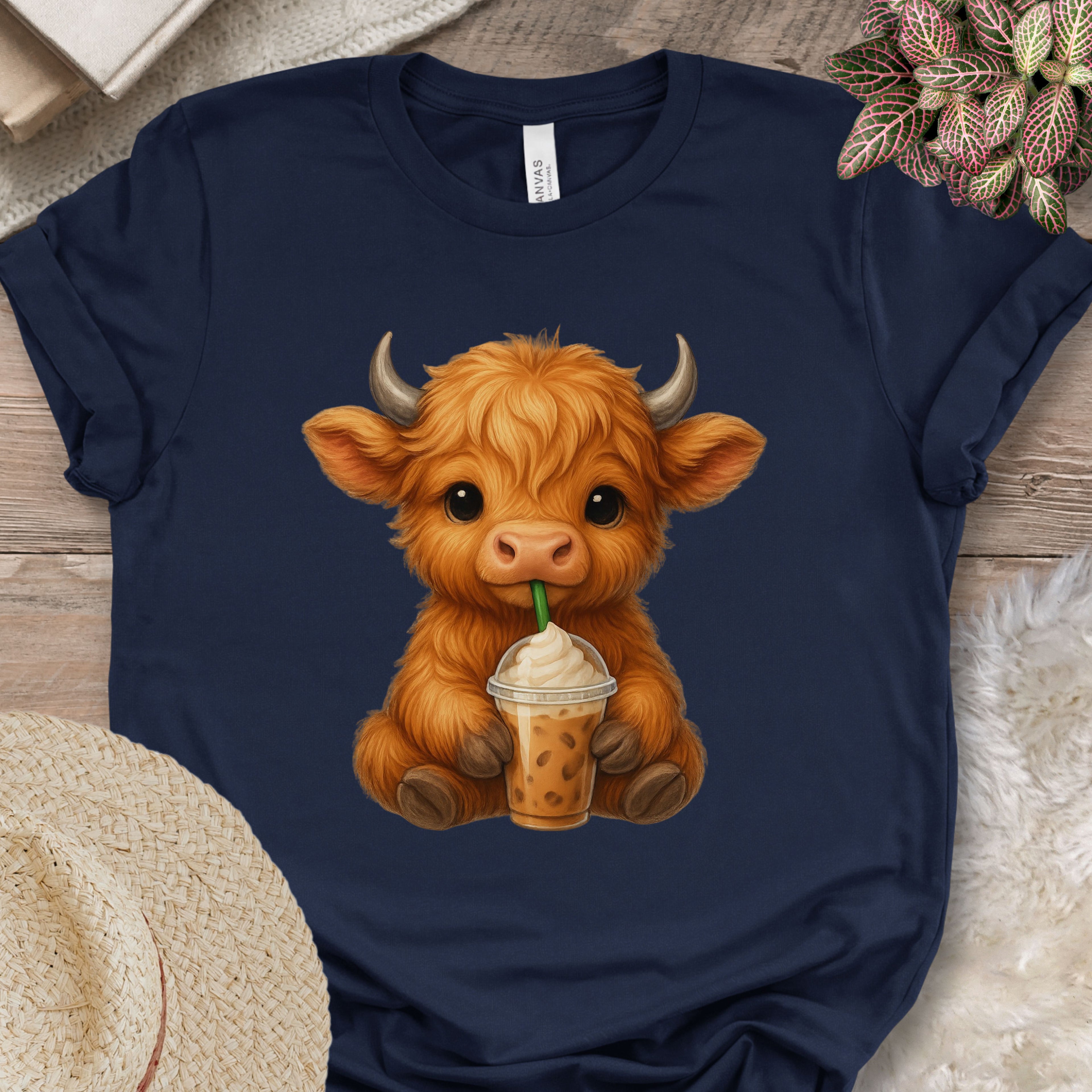 Cute Highland Cow Tee