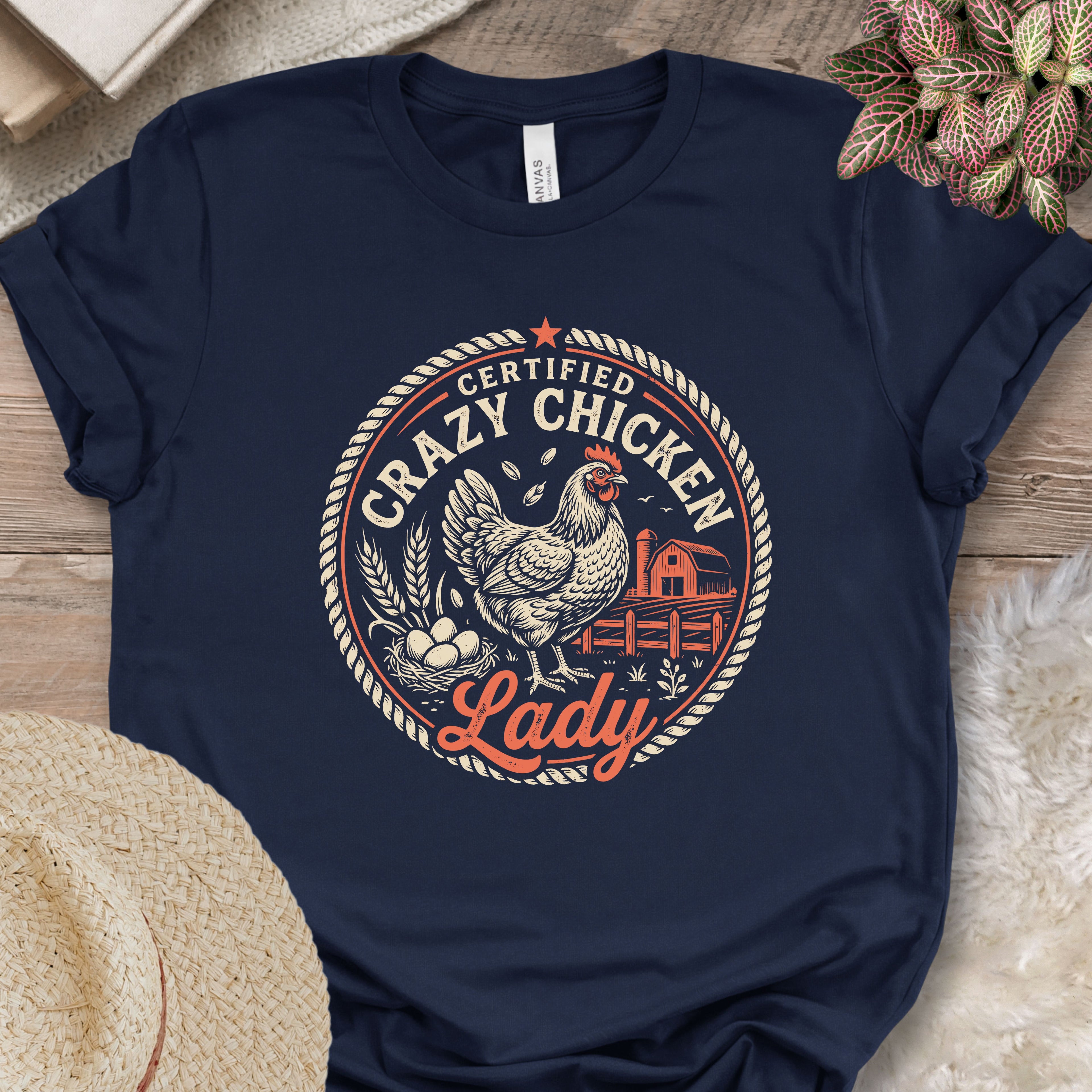 Crazy Chicken Lady T-Shirt