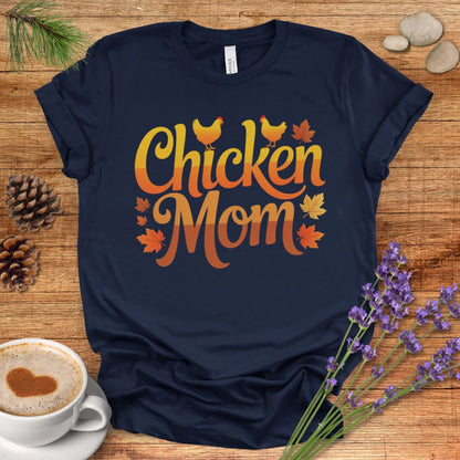 Autumn Chicken Mom Graphic Tee