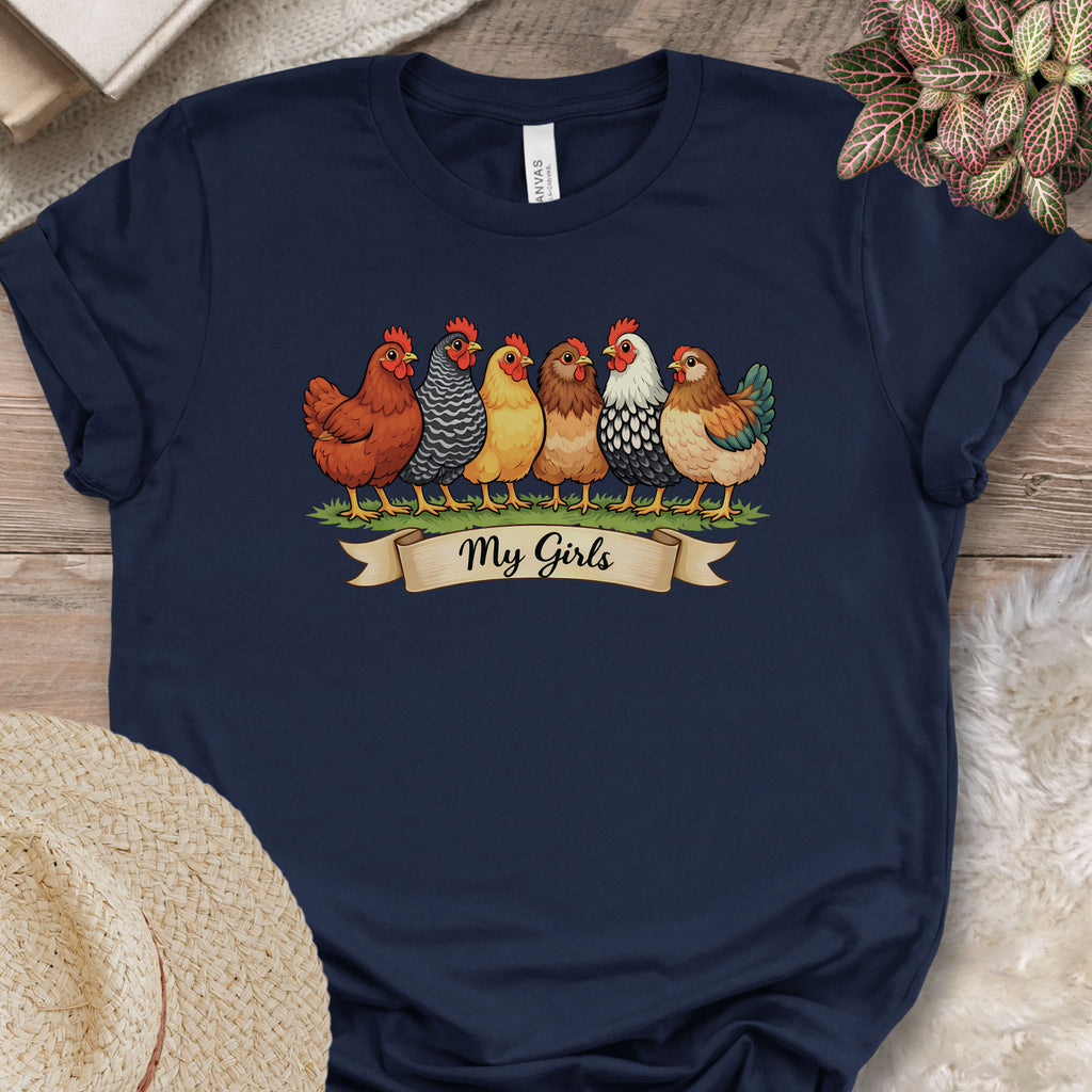 Hen Lineup Farm Pride T-Shirt