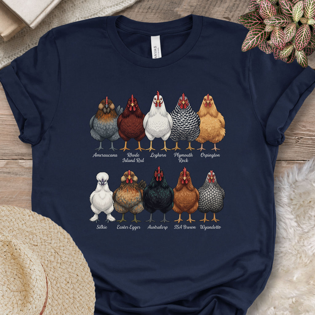 Chicken Collection Graphic Shirt