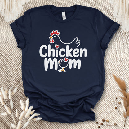 Hen Heart Chicken Mom Shirt