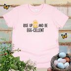 Kids Rise Up and Be Egg-cellent Tee