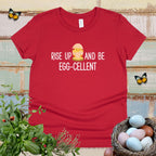 Kids Rise Up and Be Egg-cellent Tee