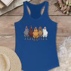Chicken Lineup Tank Top