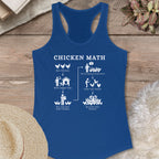 Chicken Math Diagram Tank Top
