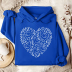 Chicken Heart Floral Hoodie