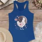 Cottagecore Chicken Silhouette Tank Top