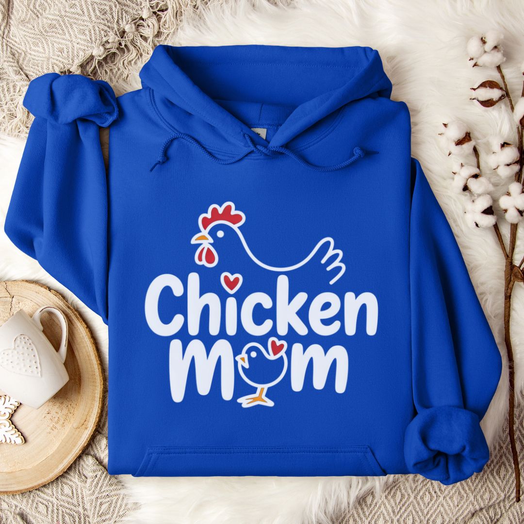 Chicken Lover Hoodie for Women – Cute Chicken Mom Pullover for Farm Life & Backyard Flock Keepers