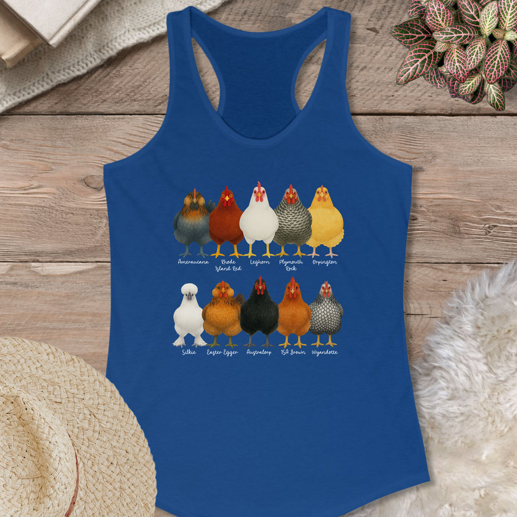 Fancy Chicken Breeds Tank Top