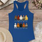 Fancy Chicken Breeds Tank Top