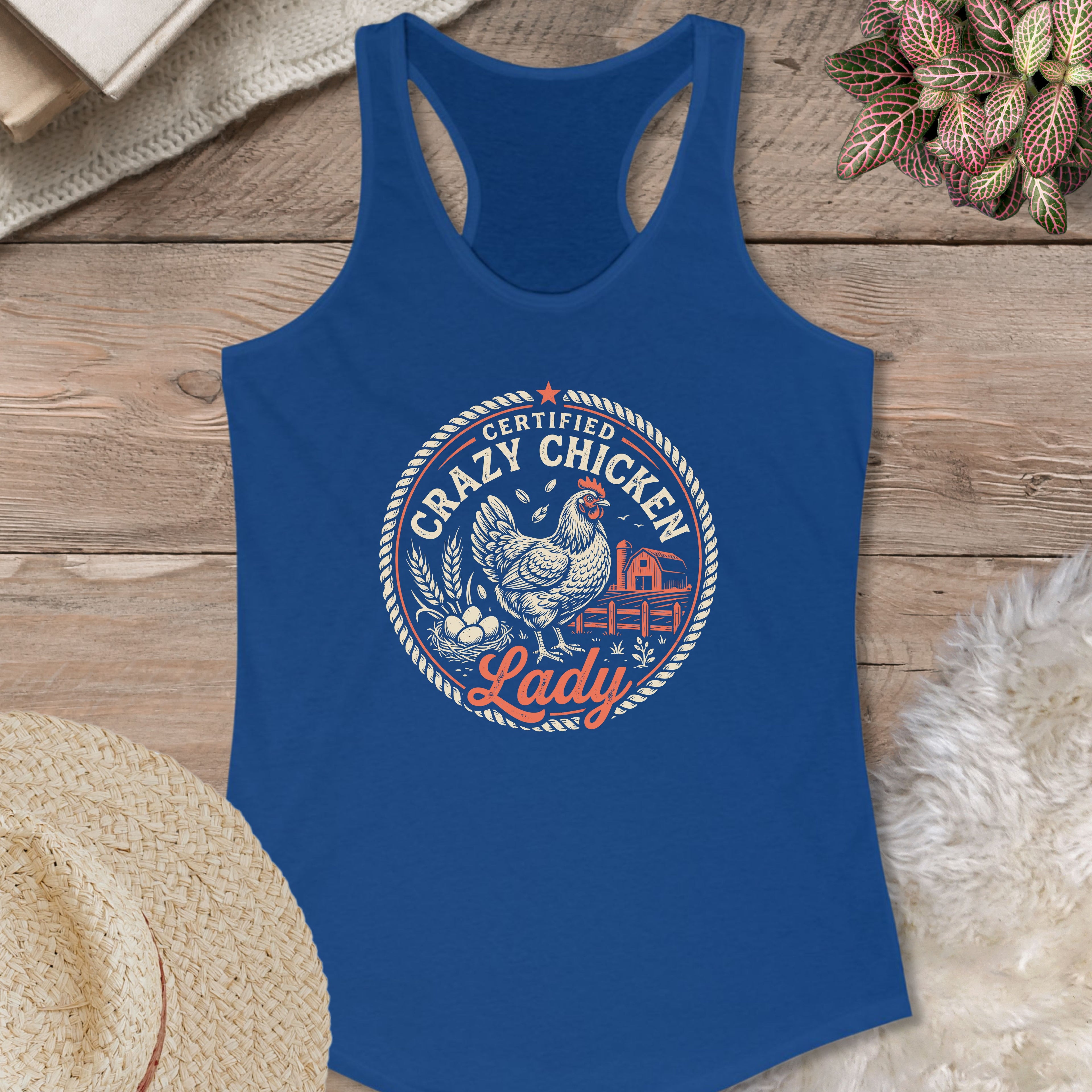 Certified Chicken Lady Tank Top