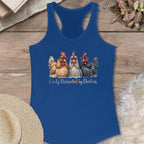 Distracted Chicken Trio Tank Top