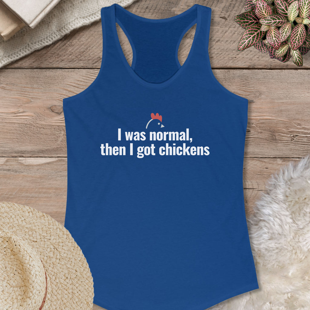 Normal Until Chickens Tank Top