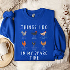 Things I Do in My Spare Time Sweatshirt