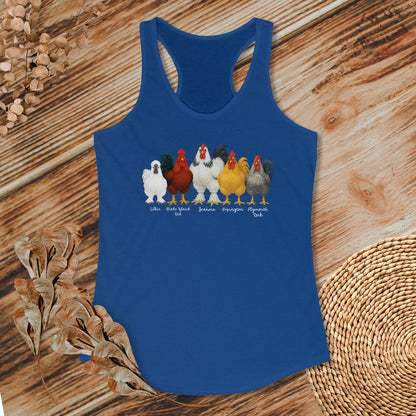 Rooster Roster Chicken Tank Top