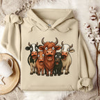 Funny Cow Lineup Hoodie