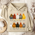 Fancy Chicken Breeds Hoodie