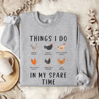 Things I Do in My Spare Time Sweatshirt