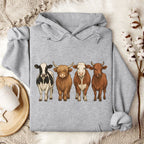 Four Cows Lineup Hoodie