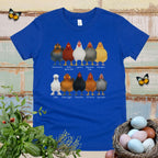 Kids Fancy Chicken Breeds Tee