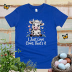 Kids "I Just Love Cows" Tee