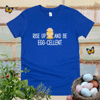 Kids Rise Up and Be Egg-cellent Tee