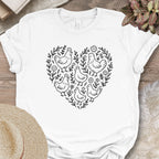 Chicken Heart Floral Tee