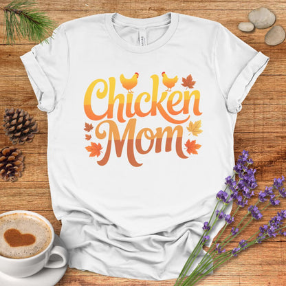 Autumn Chicken Mom Graphic Tee