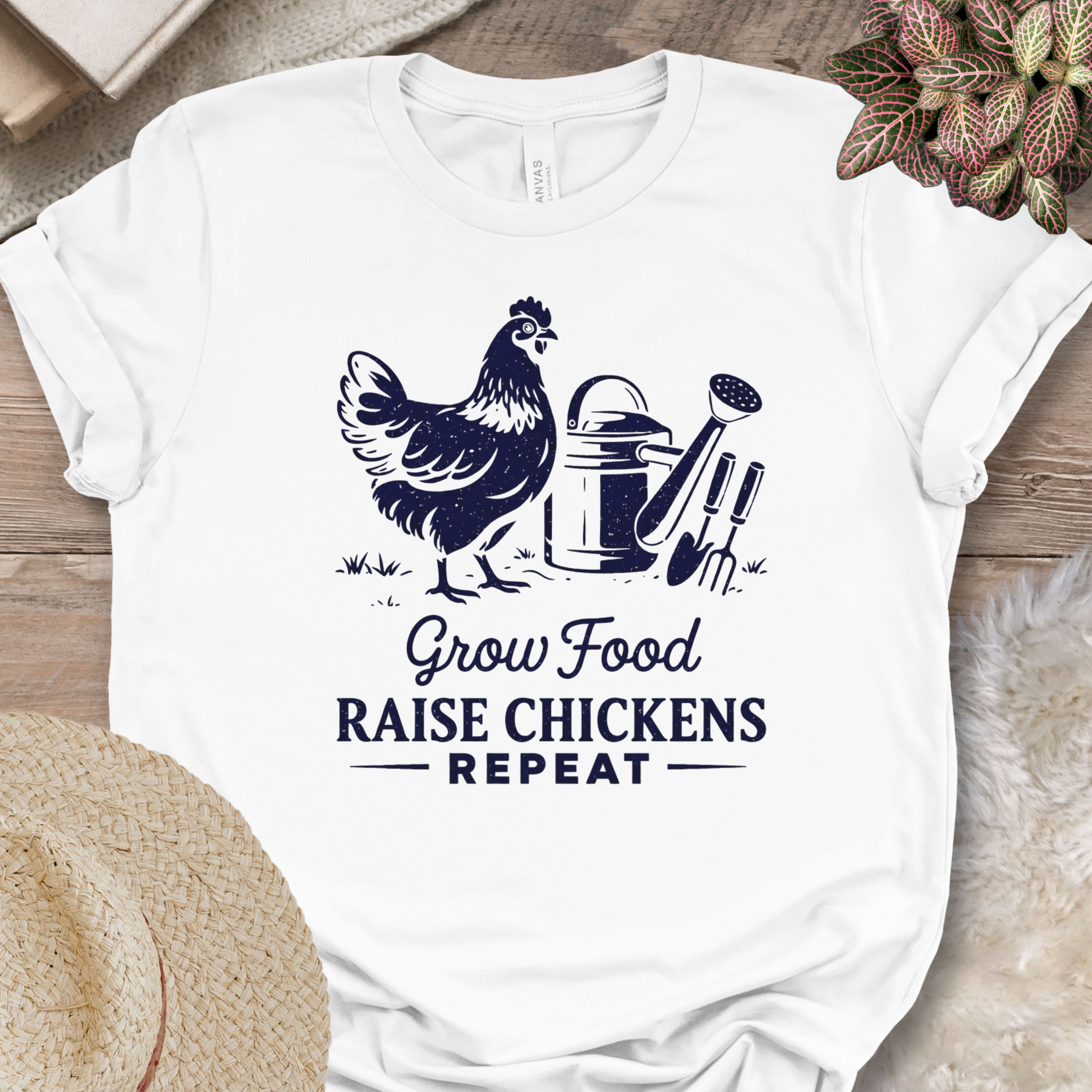 Raise Chickens Repeat T-Shirt