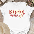 Chicken Coop Retirement Lifestyle Shirt
