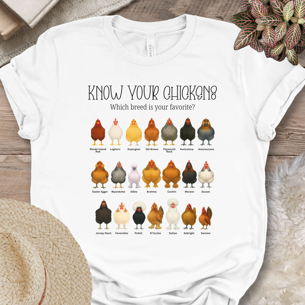 Know Your Chickens Shirt