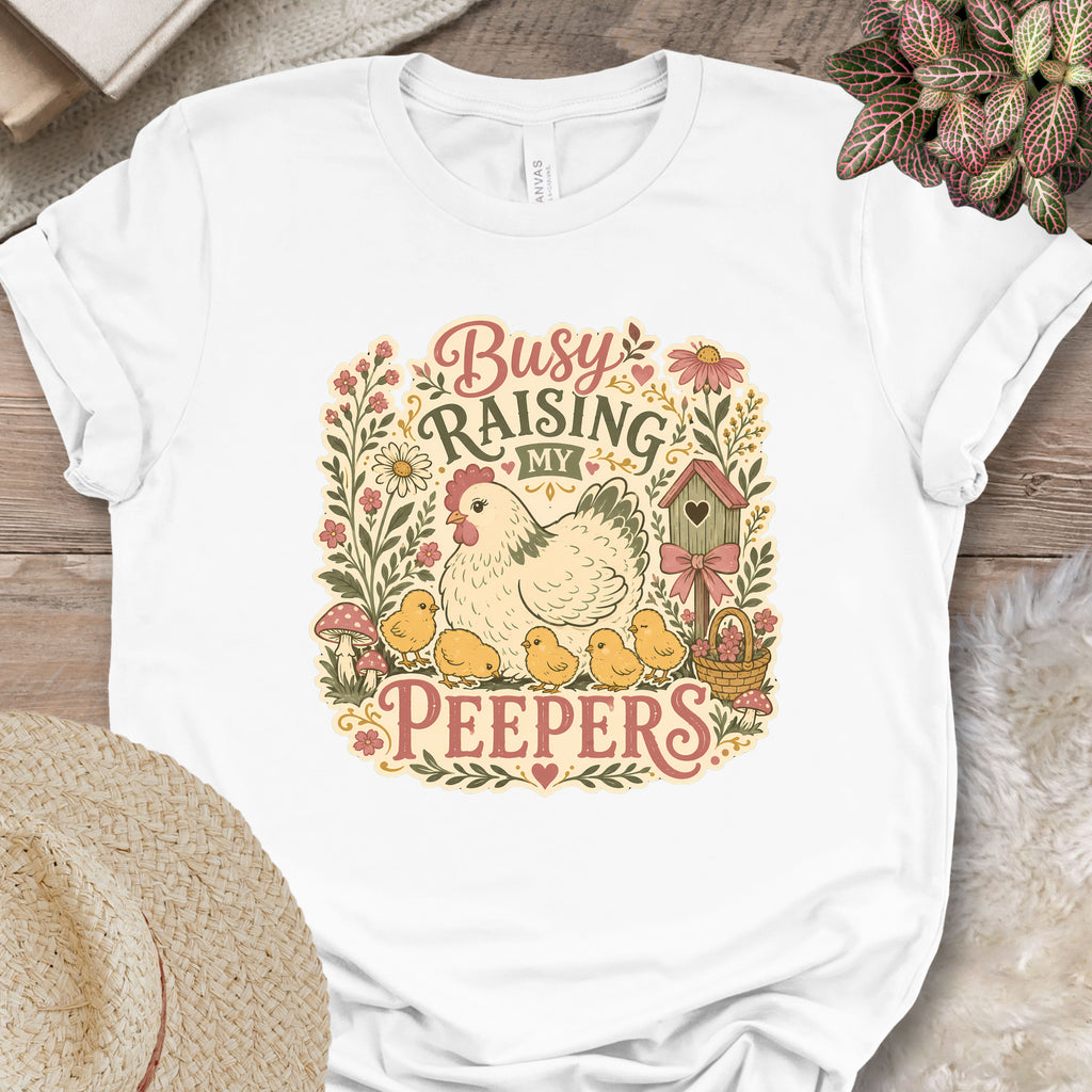 Chicken Mama Peepers T-Shirt
