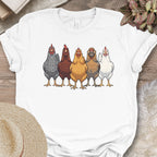 Heritage Chicken Breeds Lineup Shirt