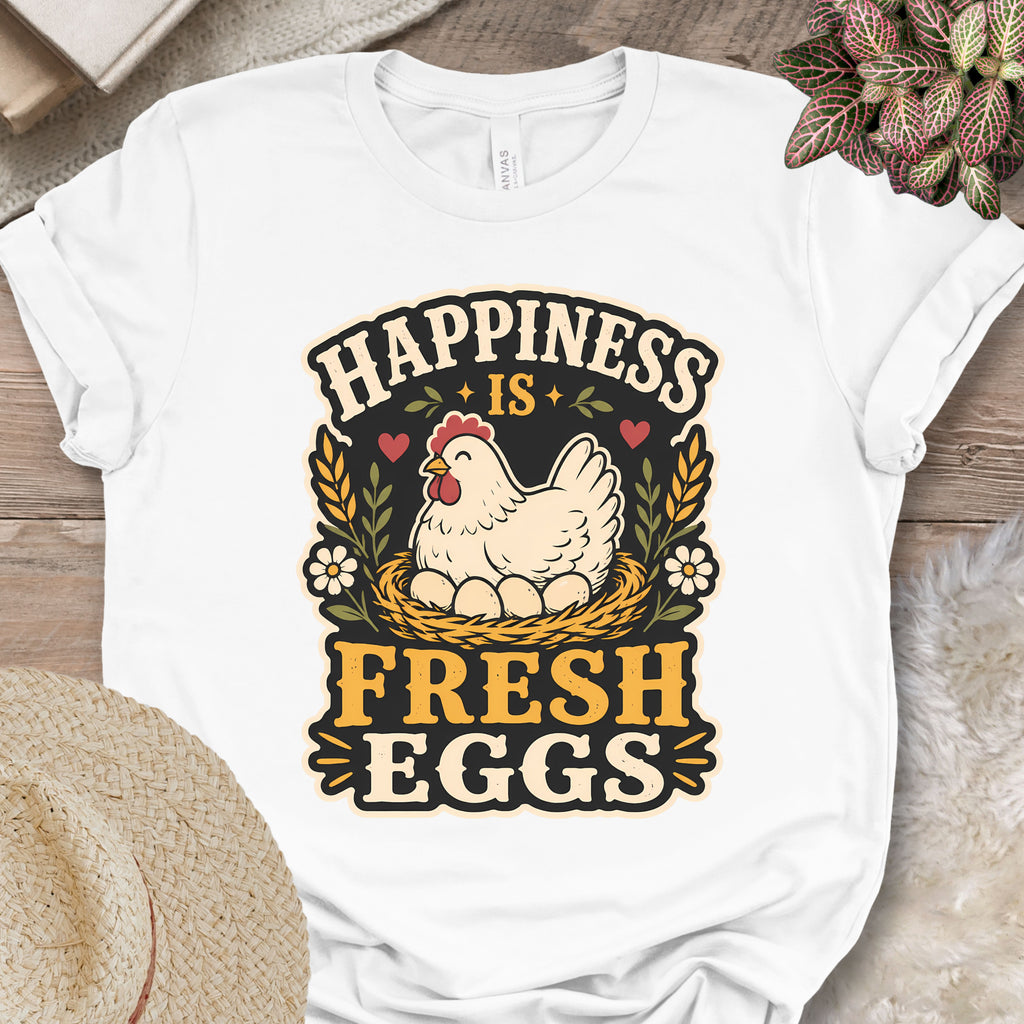 Fresh Eggs Happiness T-Shirt