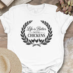 Rustic Poultry Lifestyle Crest T-Shirt