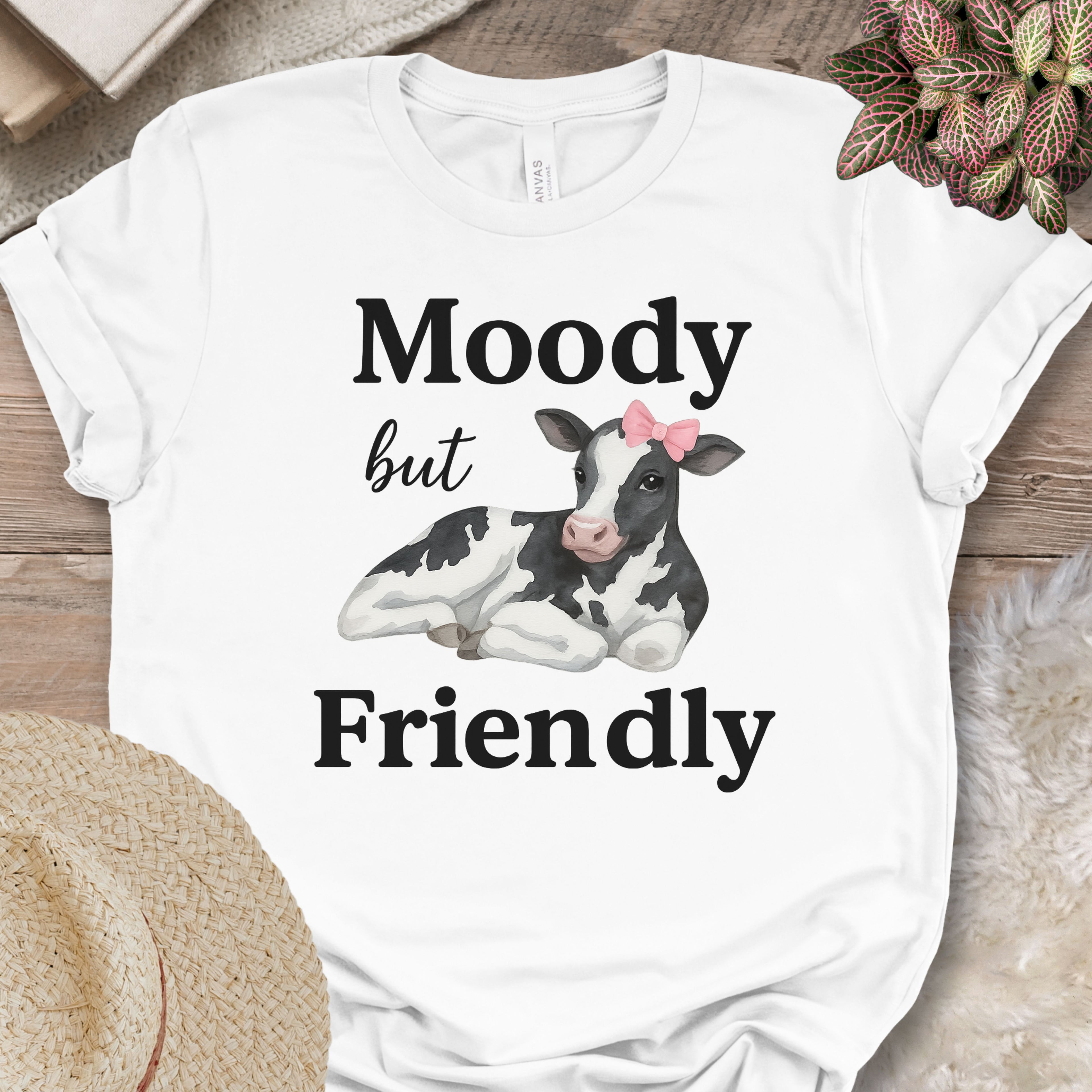 Moody but Friendly Tee