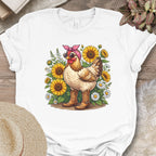 Sunflower Chicken Graphic Shirt