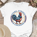 Patriotic Chicken Americana T-Shirt
