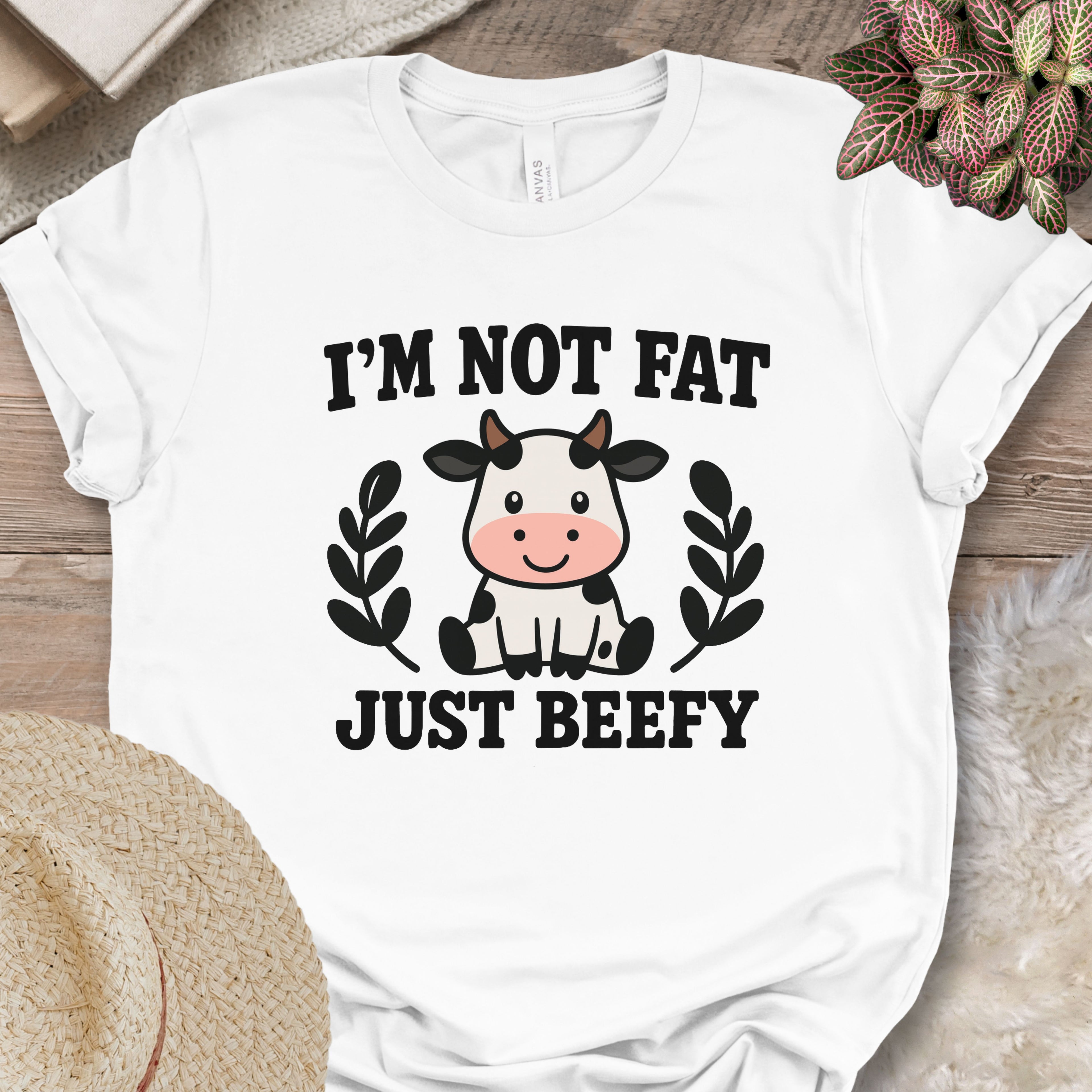 Not Fat, Just Beefy Tee